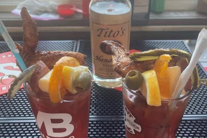 a cup of beer on a table